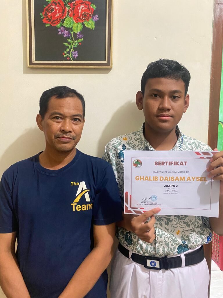 Dukung Prestasi Generasi Muda, Kopkar BASFINDO Berikan Beasiswa Pendidikan